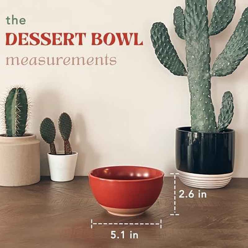 Small Matte Round Plastic Bowls Suitable for Rice, Ice Cream, Soup