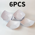 Stackable Dinnerware Bowls 18\u002F6pcs Set Large New Pure White