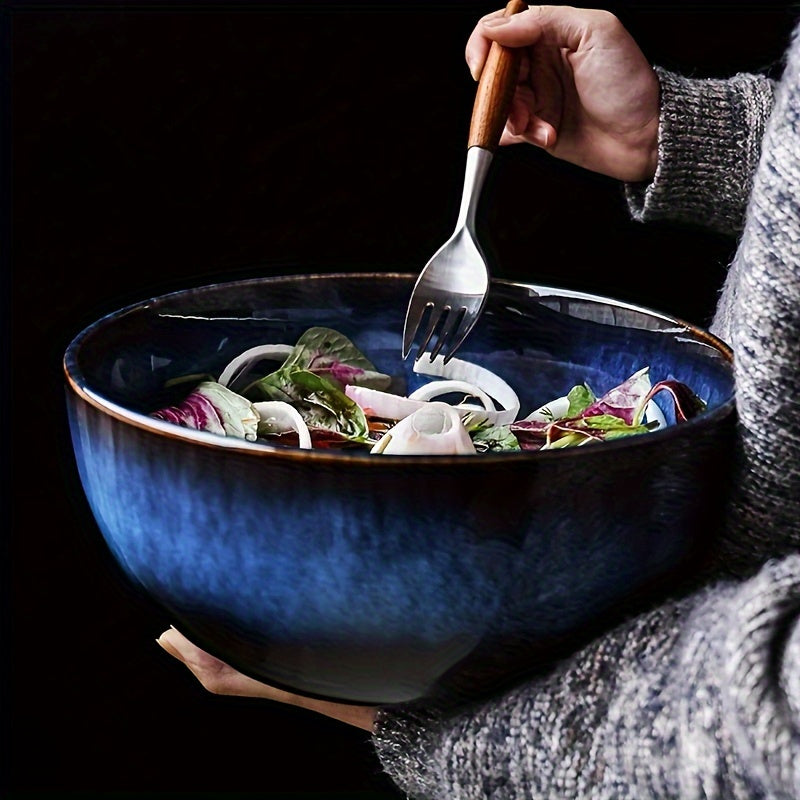 One Piece of 81-Ounce Porcelain Large Serving Bowls, Ideal for Salads And Meals