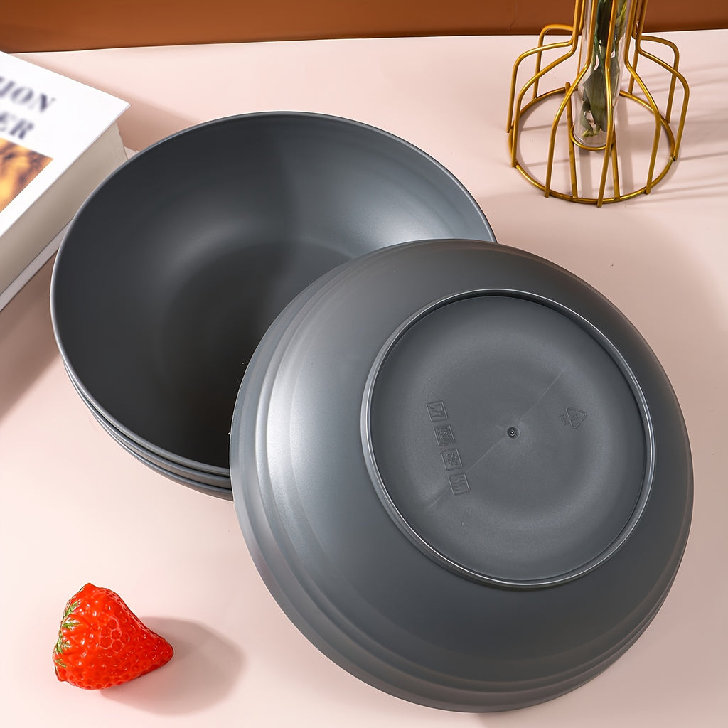 24pcs Plastic Dinnerware Set | Includes Large Plates, Small Plates