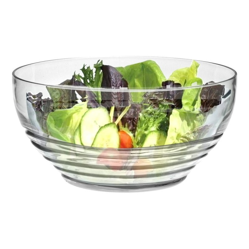 Unbreakable Large Plastic Serving Bowls - Shatterproof Stackable Soup