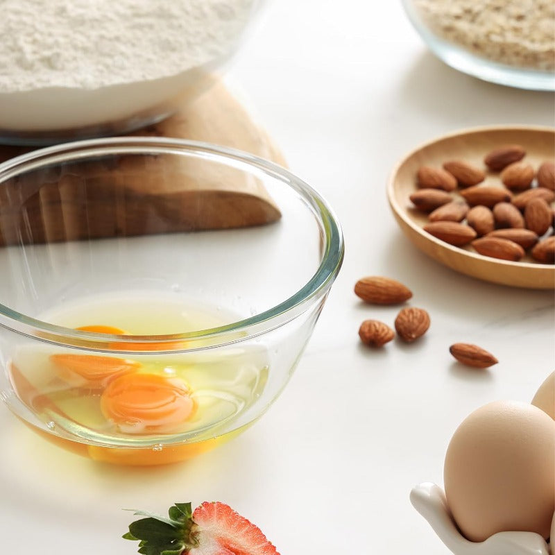 5pcs Glass Mixing Bowls Sets 4