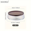 KEMORELA Glass Bowl with Lid - Food-Safe Glass Wood Kitchen Storage Container for Nuts