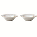 Handmade Ceramic Bowls 2pcs Handmade Ceramic Bowls with Unique Irregular Shapes