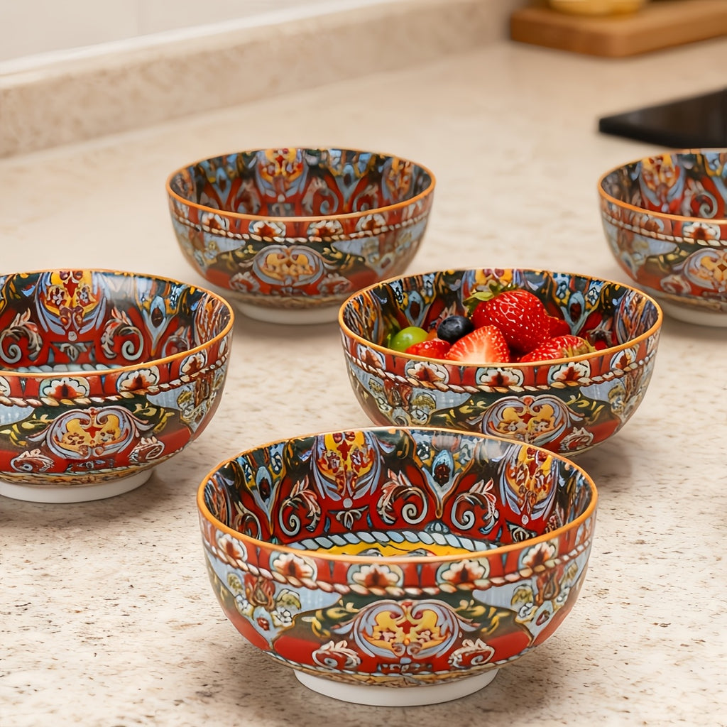 22 oz Ceramic Soup Bowl | 5.91 inch Large Salad Bowl, Suitable for Cereal
