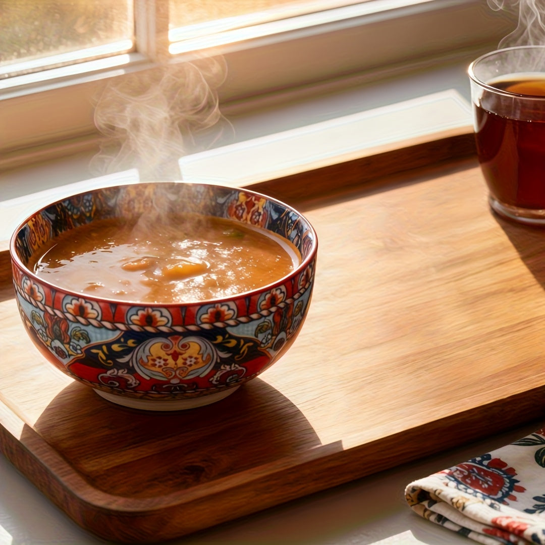 22 oz Ceramic Soup Bowl | 5.91 inch Large Salad Bowl, Suitable for Cereal