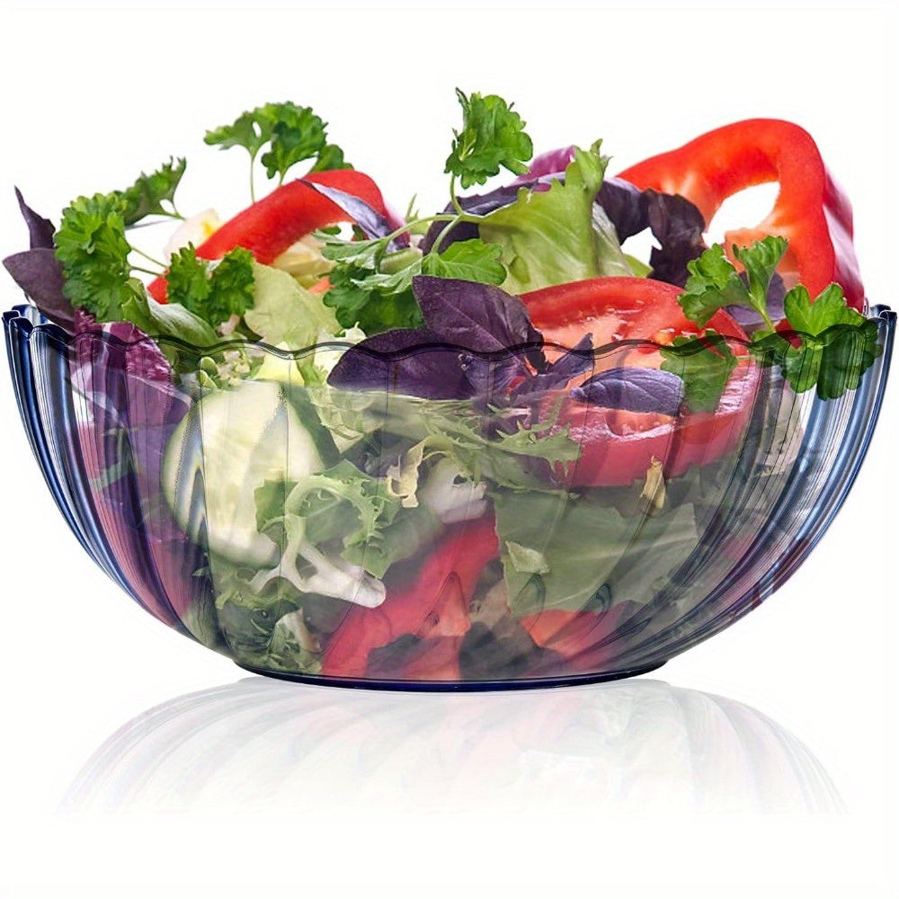 4pcs plastic bowl, 550ml plastic mixing salad bowl