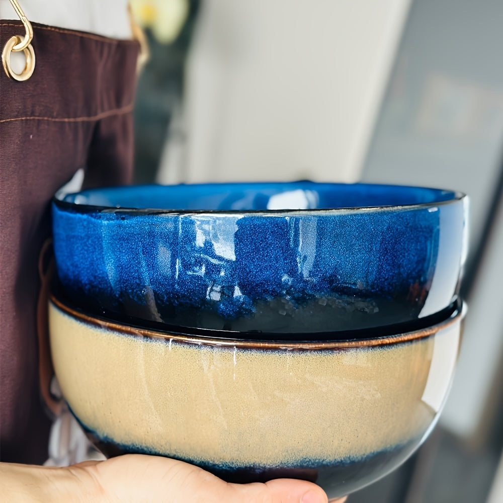 One Piece of 81-Ounce Porcelain Large Serving Bowls, Ideal for Salads And Meals