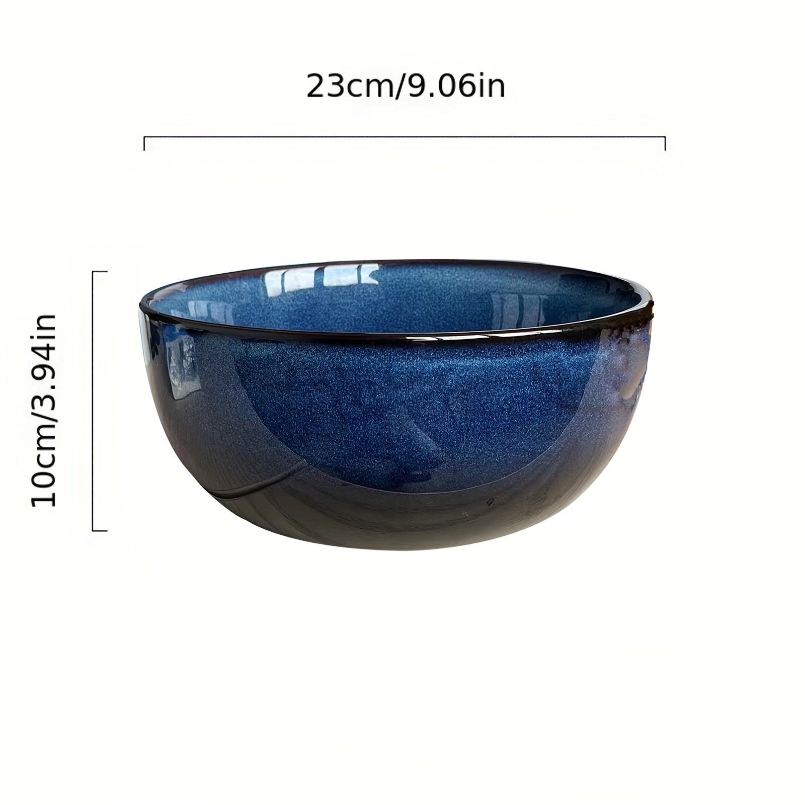 One Piece of 81-Ounce Porcelain Large Serving Bowls, Ideal for Salads And Meals